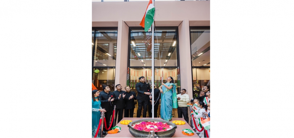 High Commissioner Neeta Bhushan hoisted the National Flag on 15th August 2024